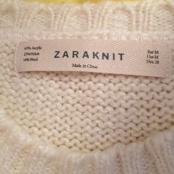 ZARA KNIT Sweater, size M - Picture 7 of 9
